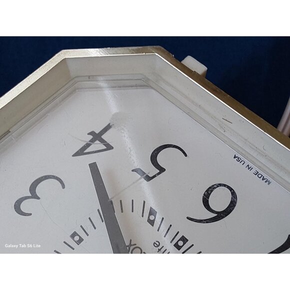 Vintage 80s Westclox electric alarm clock with snooze | drowse function works - Picture 9 of 10